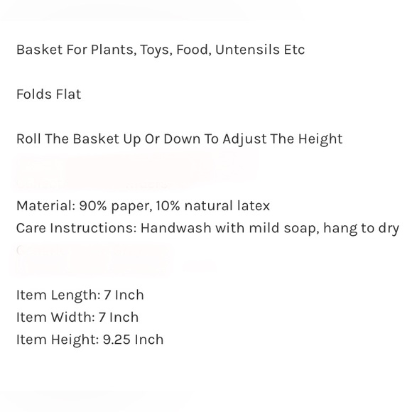 paper “baskets” set of 2-playful tiger design-folds flat/nests between uses-NWT - Picture 5 of 16